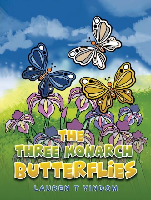 Three Monarch Butterflies