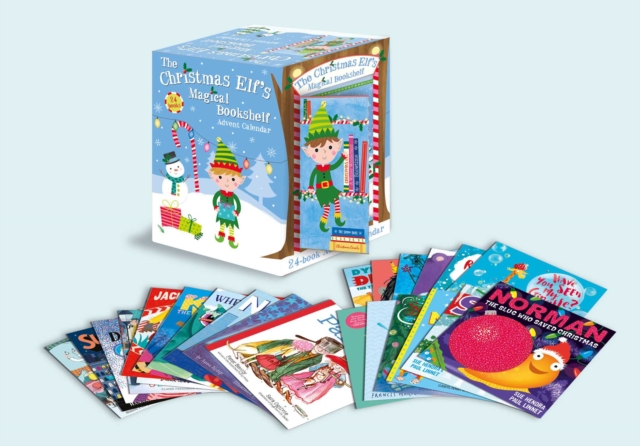 Christmas Elf's Magical Bookshelf Advent Calendar