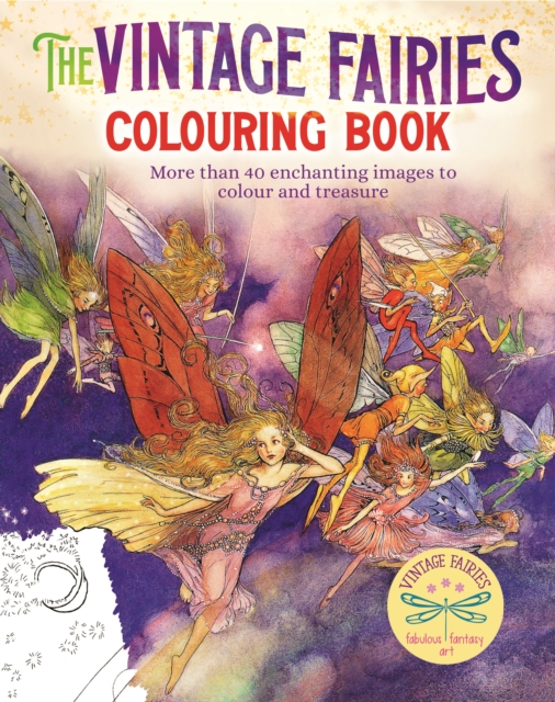 The Vintage Fairies Colouring Book