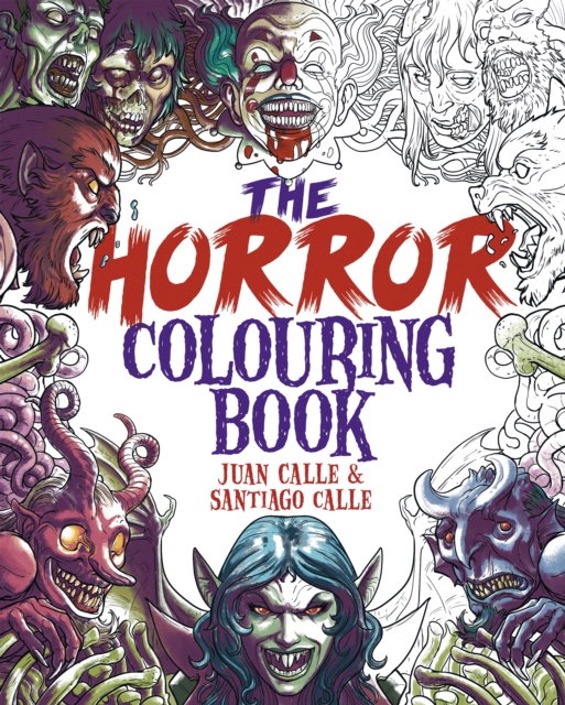 Horror Colouring Book