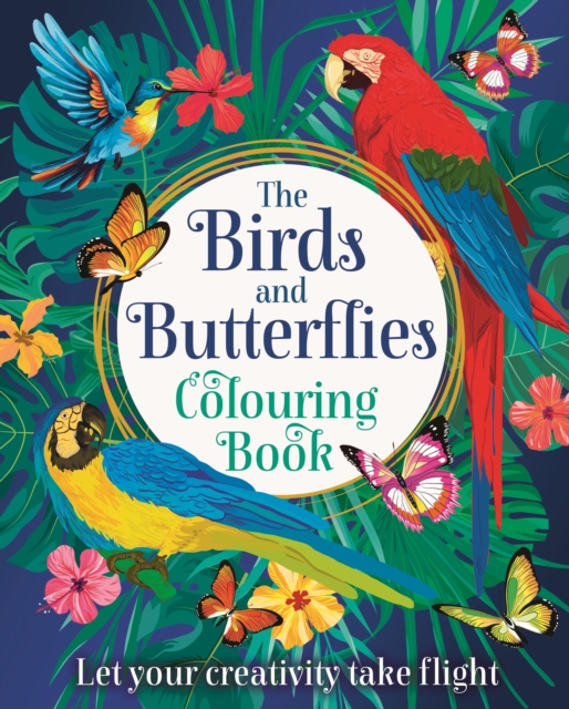 Birds and Butterflies Colouring Book