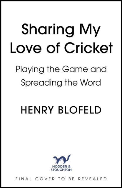 Sharing My Love of Cricket