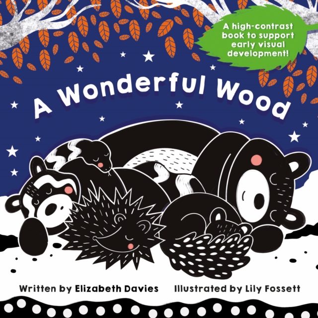 A Wonderful Wood: A Black-and-White High-Contrast Storybook for Newborns and Children aged 0-5