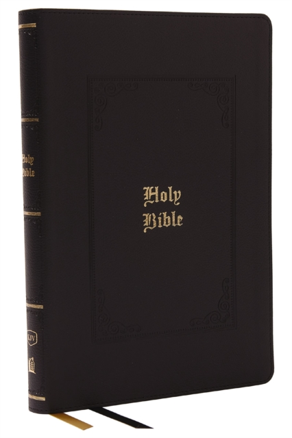 KJV Holy Bible: Giant Print Thinline Bible, Black Leathersoft, Red Letter, Comfort Print (Thumb Indexed): King James Version (Vintage Series)