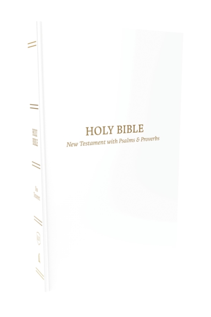 KJV, Pocket New Testament with Psalms and   Proverbs, Softcover, White, Red Letter, Comfort Print