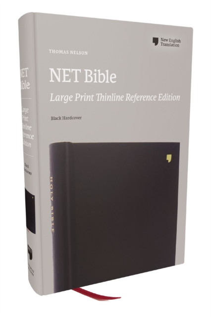 NET Bible, Large Print Thinline with Cross References, Hardcover, Comfort Print (Thumb Indexed)