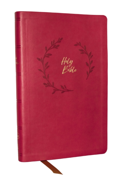 NKJV Holy Bible, Value Ultra Thinline, Pink Leathersoft, Red Letter, Comfort Print