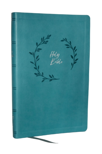 NKJV Holy Bible, Value Ultra Thinline, Teal Leathersoft, Red Letter, Comfort Print