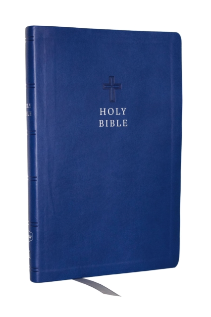 NKJV Holy Bible, Value Ultra Thinline, Blue Leathersoft, Red Letter, Comfort Print