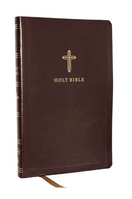 NKJV Holy Bible, Ultra Thinline, Burgundy Bonded Leather, Red Letter, Comfort Print