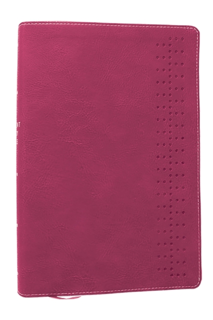 Student Study Bible: A Guide to Knowing and Living God’s Word (NKJV, Pink Leathersoft, Red Letter, Comfort Print)
