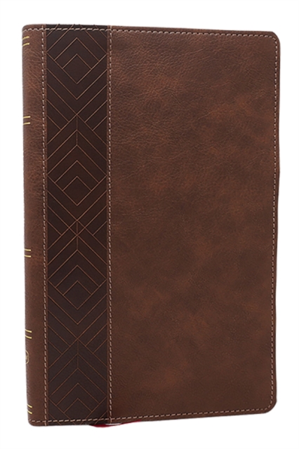 KJV, Personal Size New Testament, Brown Leathersoft, Red Letter, Comfort Print