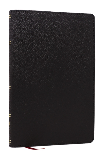 NKJV, Personal Size New Testament, Black Genuine Leather, Red Letter, Comfort Print