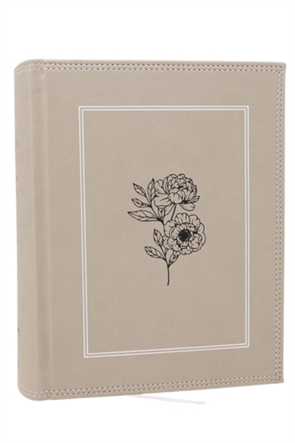 NKJV, Journal the Word Bible: Reflect, Journal or Create Art Next to Your Favorite Verses (Stone Leathersoft over board, Red Letter, Comfort Print)