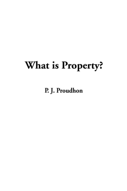 What is Property?