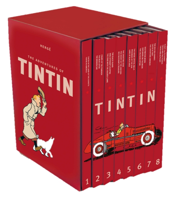 The Adventures of Tintin – Compact Editions – The Tintin Collection: 8 Book Box-Set