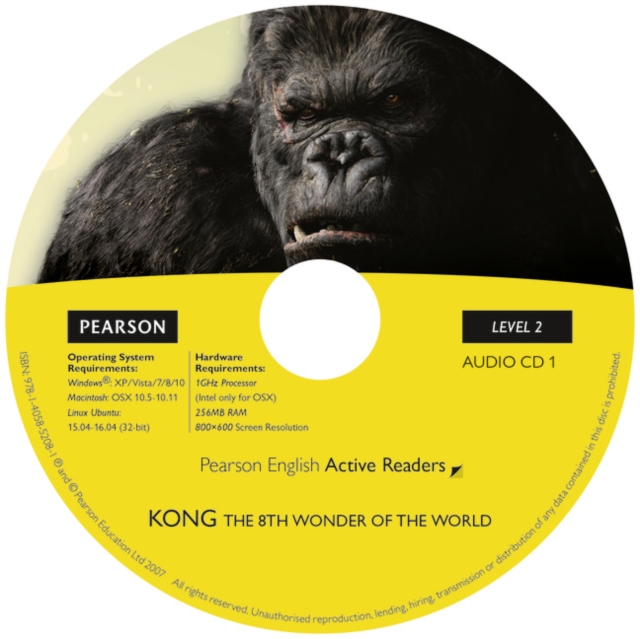 PLAR2: Kong the Eighth Wonder of the World Book/CD Pack