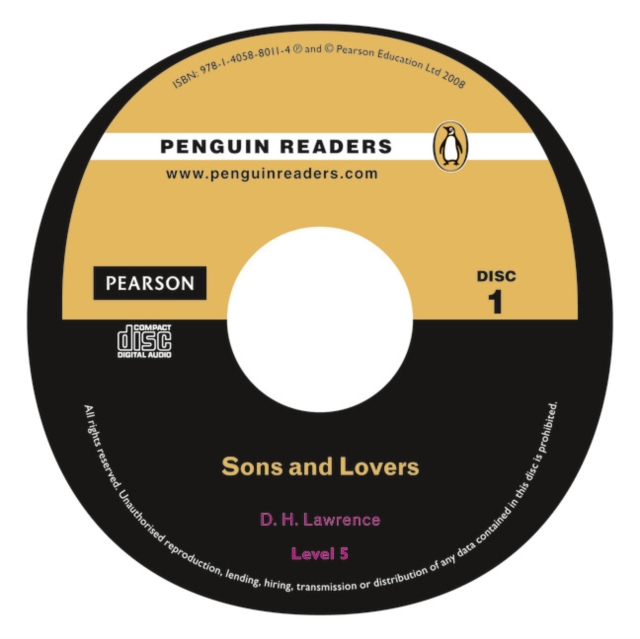 PLPR5: Sons and Lovers Bk/CD Pack