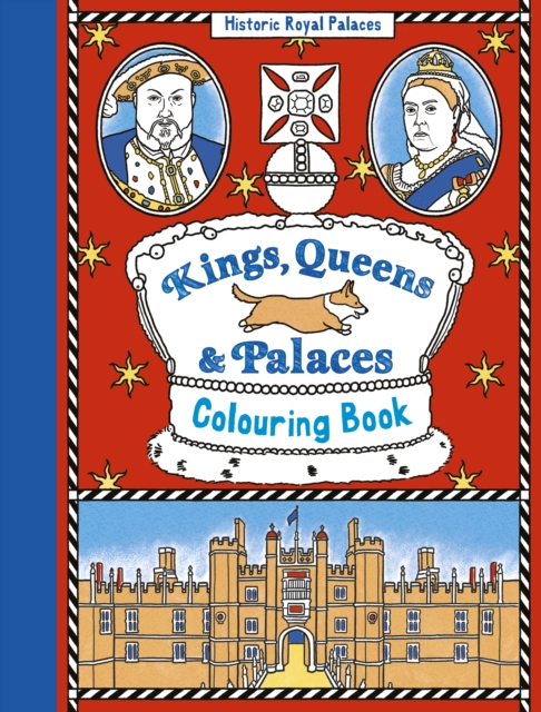 Kings, Queens and Palaces Colouring Book