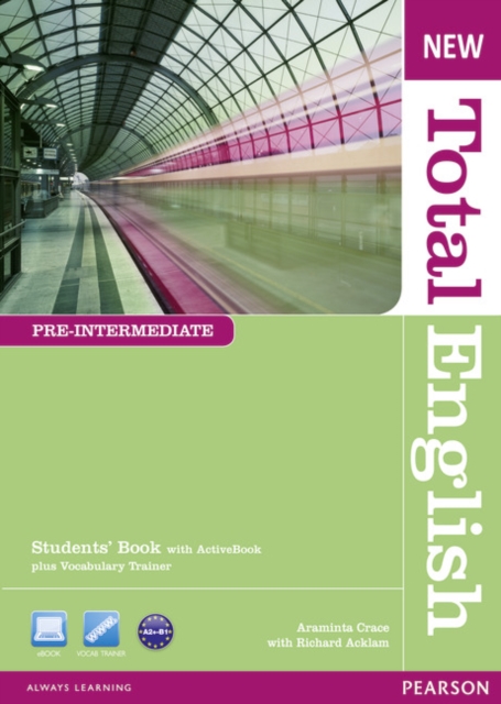 New Total English Pre-Intermediate Students' Book with Active Book Pack