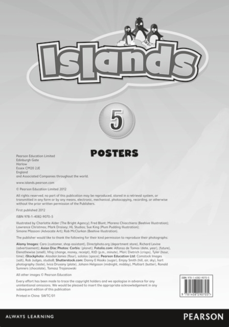 Islands Level 5 Posters for Pack
