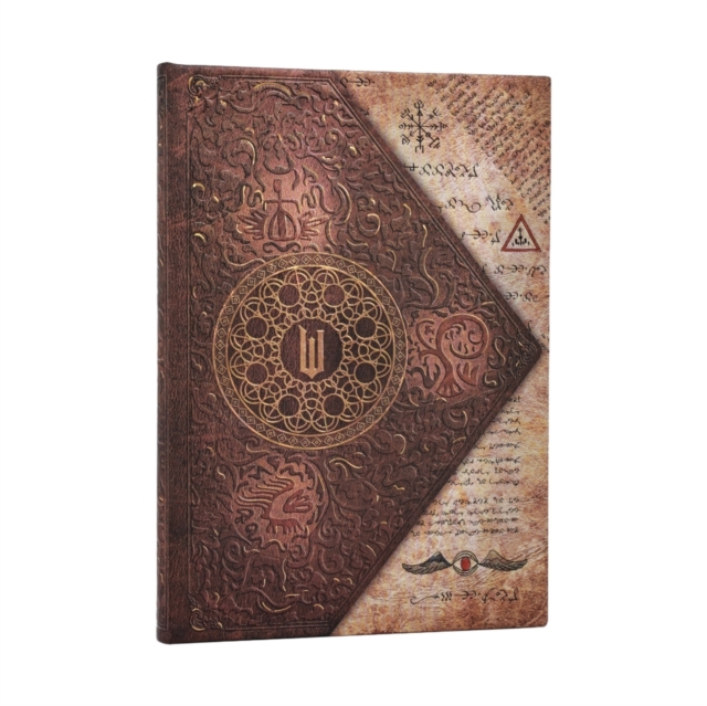 The Grimmerie (Wicked Collection) Midi Unlined Hardcover Journal (Elastic Band Closure)