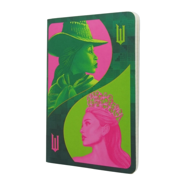 Pink Goes Good with Green (Wicked Collection) A5 Grid Cahier