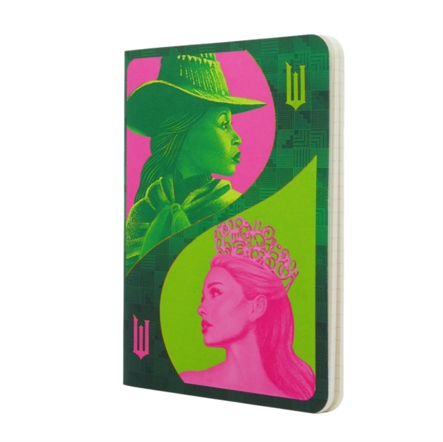Pink Goes Good with Green (Wicked Collection) A6 Grid Cahier