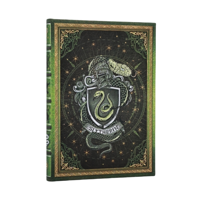 Slytherin Journal (Harry Potter Collection) Midi Custom Lined (Elastic Band Closure)