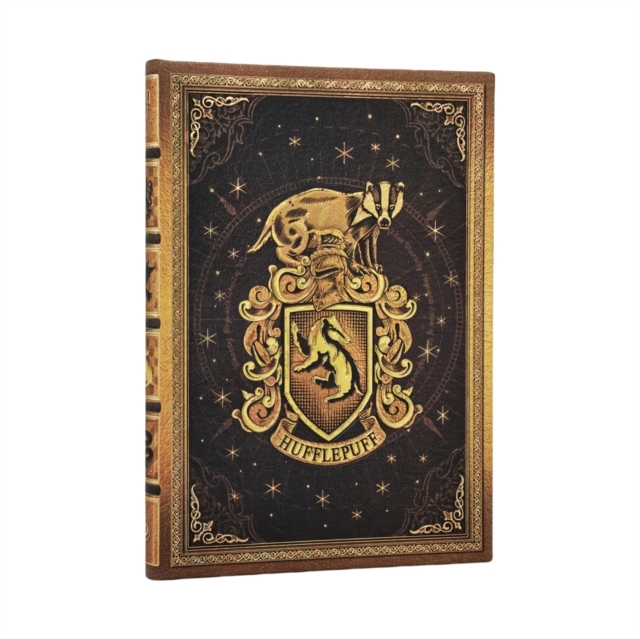 Hufflepuff Journal (Harry Potter Collection) Midi Custom Unlined (Elastic Band Closure)