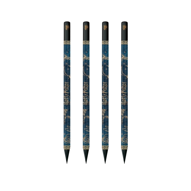 Legends of Hogwarts (Harry Potter Collection) Pencil (4 Pack)