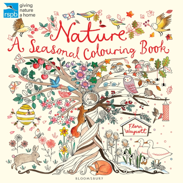 RSPB Nature: A Seasonal Colouring Book