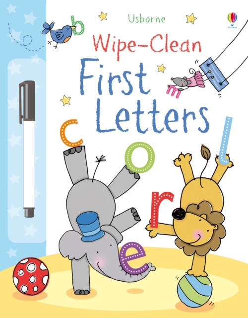 Wipe-clean First Letters