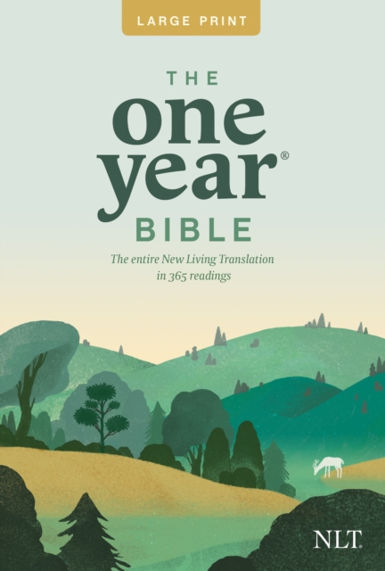 NLT One Year Bible Slimline Large Print PB, The