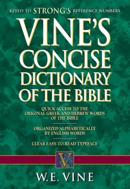 Vine's Concise Dictionary of the Bible