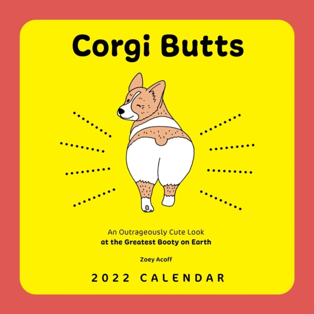 Corgi Butts 2022 Wall Calendar