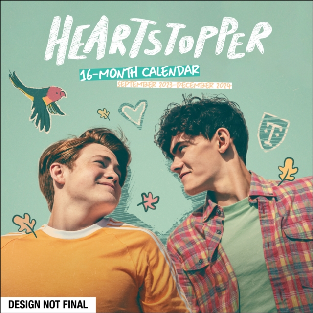 Heartstopper 16-Month 2023-2024 Wall Calendar with Bonus Poster and Love Notes