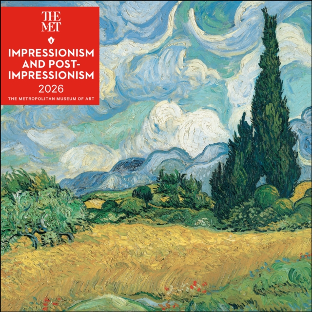 Impressionism and Post-Impressionism 2026 Wall Calendar