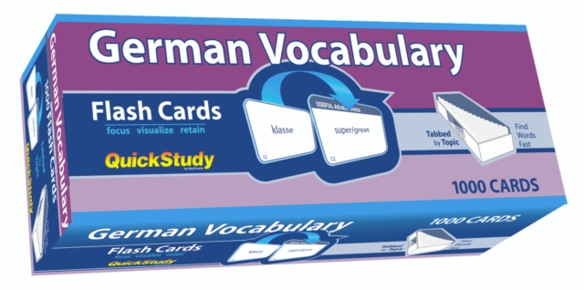 German Vocabulary Flash Cards