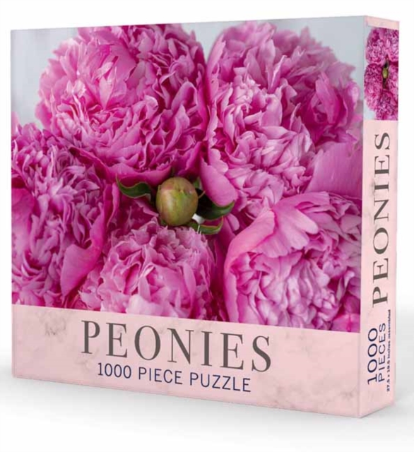 1000-piece puzzle: Peonies