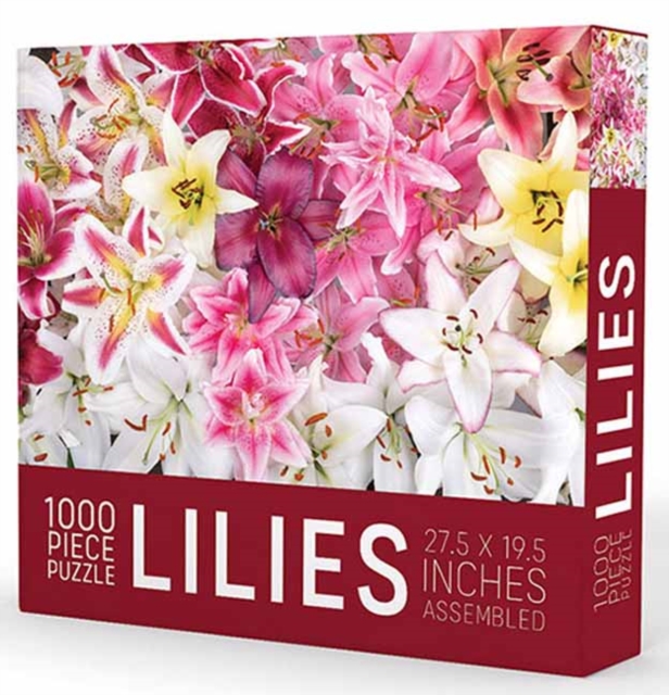 1000-piece puzzle: Lilies
