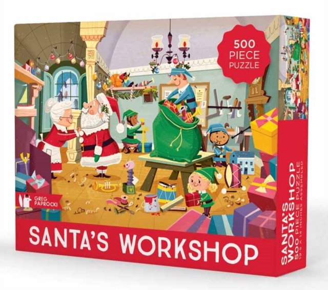 Paprocki 500-piece puzzle: Santa's Workshop Puzzle