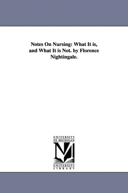 Notes On Nursing