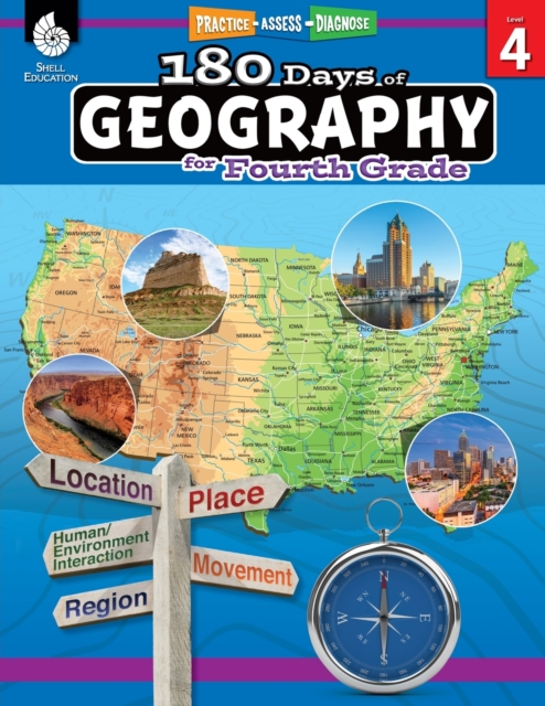 180 Days™: Geography for Fourth Grade