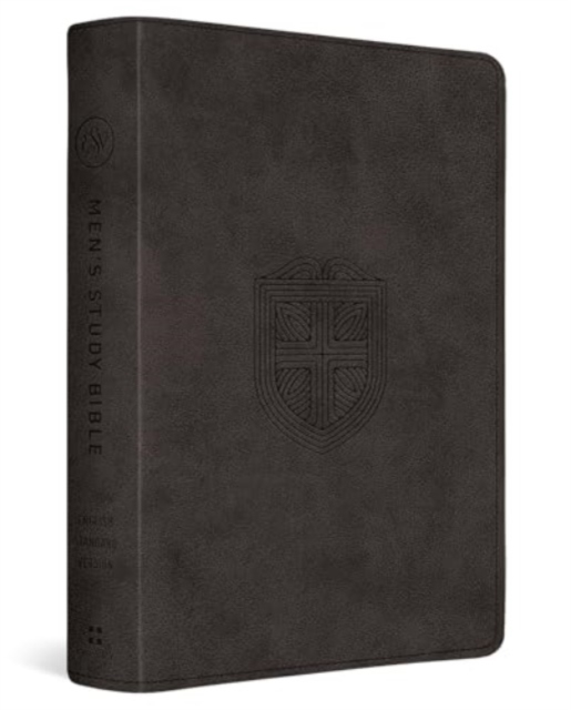 ESV Men`s Study Bible (TruTone, Charcoal, Shield Design)