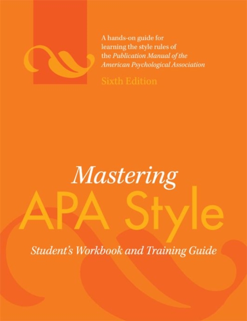 Mastering APA Style