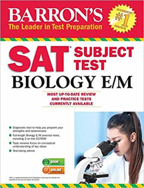 SAT Subject Test Biology E/M with Online Tests