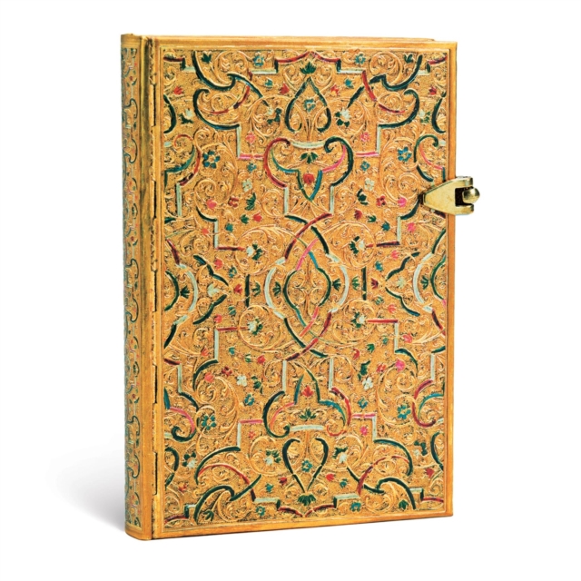 Gold Inlay Mini Lined Hardcover Journal