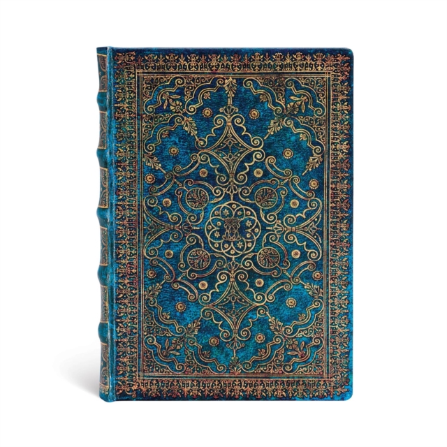 Azure (Equinoxe) Midi Lined Hardcover Journal (Elastic Band Closure)