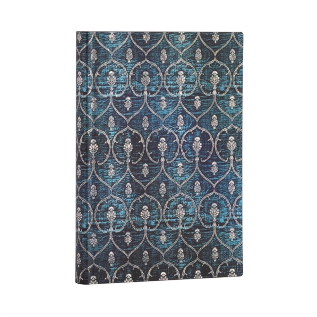 Blue Velvet Midi Lined Journal
